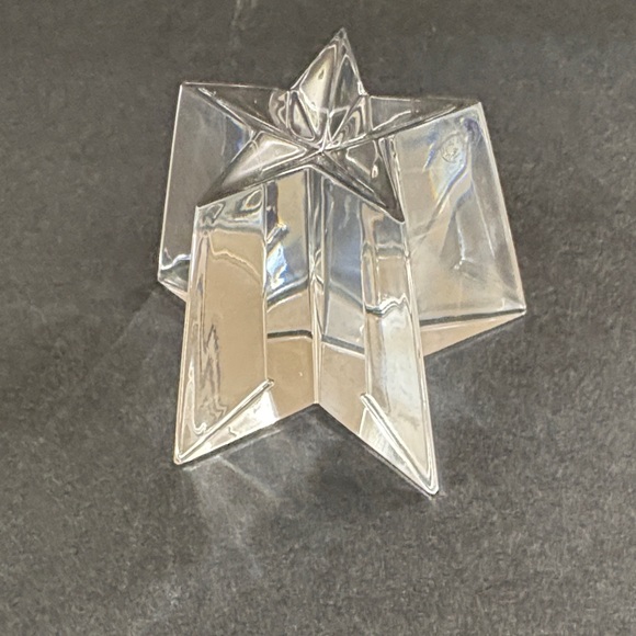 Baccarat Crystal Star Paperweight
